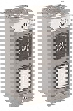 Push-Button Control Station: Maintained, 2NO, Start & Stop