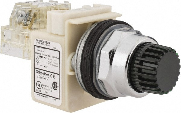 Push-Button Switch: 30 mm Mounting Hole Dia, Momentary (MO)