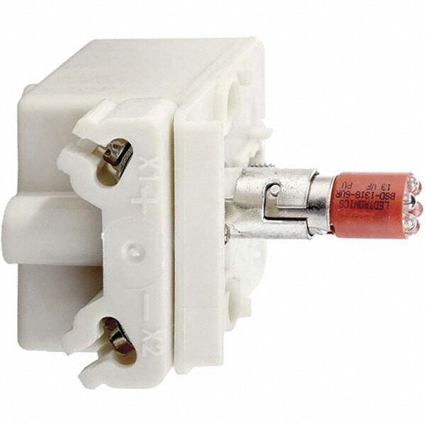 110-120 VAC/VDC Red Lens LED Indicating Light