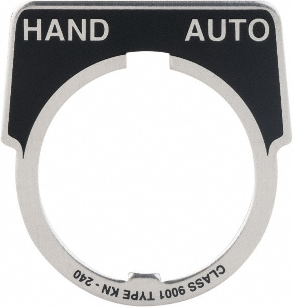 Metal Legend Plate - Hand-Auto