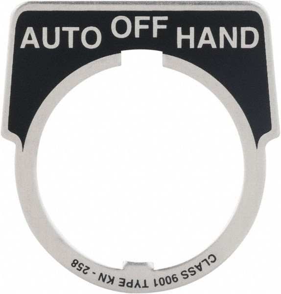 Metal Legend Plate - Auto-Off-Hand