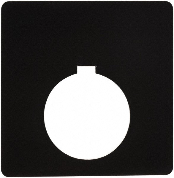 Square, Plastic Legend Plate - Blank