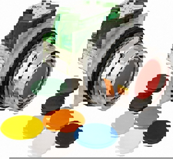 Push-Button Switch: 30 mm Mounting Hole Dia, Momentary (MO)