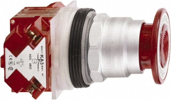 Push-Button Switch: 30 mm Mounting Hole Dia, Maintained (MA)
