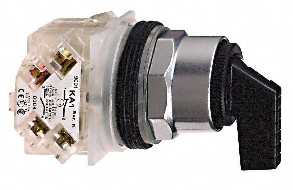 Selector Switch Only: 3 Positions, Momen