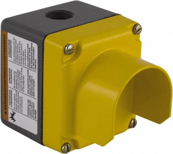 1 Hole, 30mm Hole Diameter, Aluminum Pushbutton Switch Enclosure