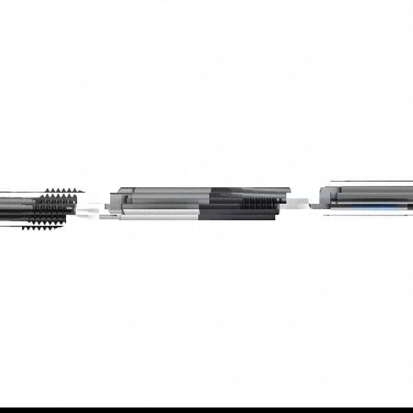 M12x1.75 Modified Bottoming RH 6HX D11/D12 TiCN High Speed Steel 3-Flute Straight Flute Hand Tap