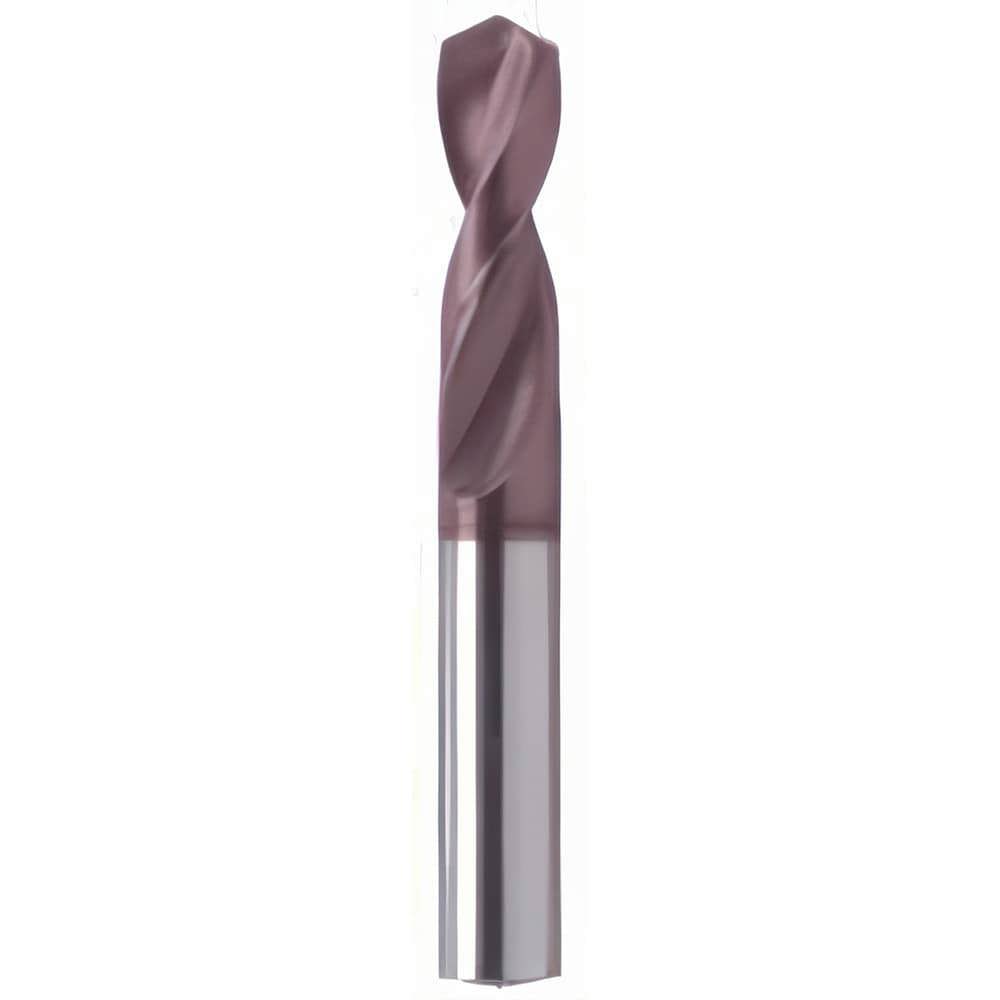 Screw Machine Length Drill Bit: Letter N, 130 &deg; Point, Powdered Metal