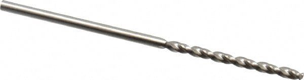 Jobber Length Drill Bit: 1.56 mm Dia, 130 &deg;, High Speed Steel