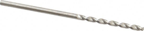 Jobber Drill: 1.75 mm Dia, 130 deg Point, High Speed Steel