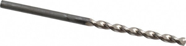 Jobber Length Drill Bit: 2.48 mm Dia, 130 &deg;, High Speed Steel