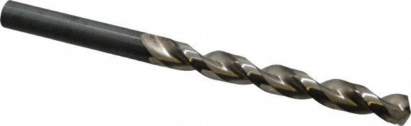 Jobber Length Drill Bit: 8.6 mm Dia, 130 &deg;, High Speed Steel