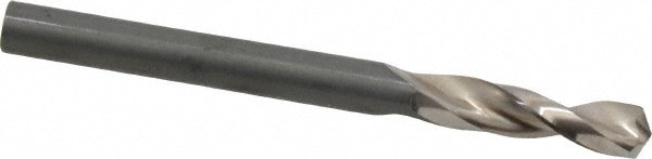 Screw Machine Length Drill Bit: #6, 130 &deg; Point, High Speed Steel