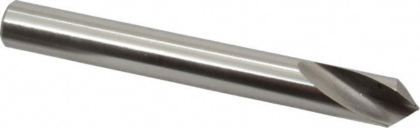 90&deg; 12mm Diam 102mm OAL High Speed Steel Spotting Drill