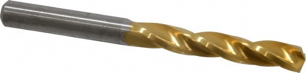 Jobber Length Drill Bit: 6.2 mm Dia, 150 &deg;, Solid Carbide