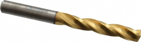 Jobber Length Drill Bit: 6.6 mm Dia, 150 &deg;, Solid Carbide