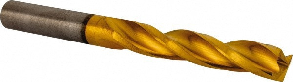 Jobber Length Drill Bit: 7 mm Dia, 150 &deg;, Solid Carbide