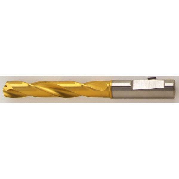 Jobber Length Drill Bit: 15.7 mm Dia, 150 &deg;, Solid Carbide