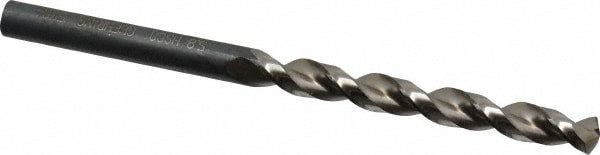 Jobber Length Drill Bit: 5.8 mm Dia, 130 &deg;, Cobalt