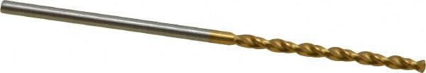 Jobber Length Drill Bit: 1.35 mm Dia, 130 &deg;, High Speed Steel