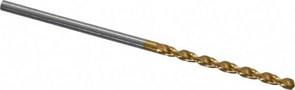 Jobber Length Drill Bit: 1.45 mm Dia, 130 &deg;, High Speed Steel
