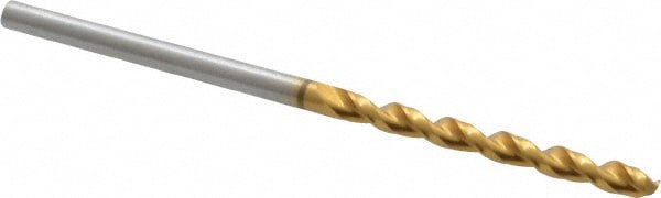 Jobber Length Drill Bit: 2.1 mm Dia, 130 &deg;, High Speed Steel