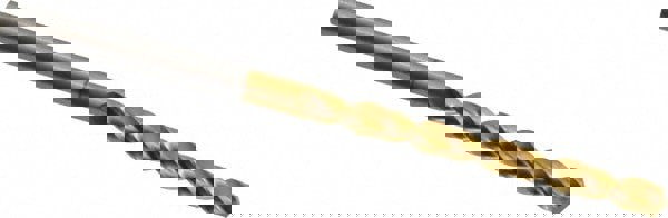 Jobber Length Drill Bit: 3.6 mm Dia, 130 &deg;, High Speed Steel