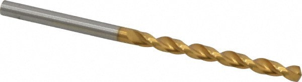 Jobber Length Drill Bit: 3.9 mm Dia, 130 &deg;, High Speed Steel