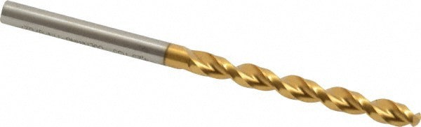 Jobber Length Drill Bit: 4.25 mm Dia, 130 &deg;, High Speed Steel