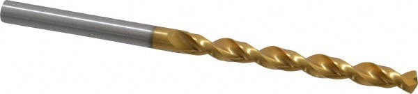 Jobber Length Drill Bit: 4.4 mm Dia, 130 &deg;, High Speed Steel
