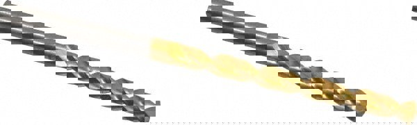 Jobber Length Drill Bit: 4.45 mm Dia, 130 &deg;, High Speed Steel