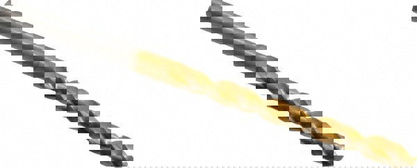 Jobber Length Drill Bit: #4, 130 &deg;, High Speed Steel