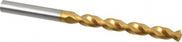 Jobber Length Drill Bit: 7.4 mm Dia, 130 &deg;, High Speed Steel