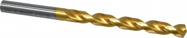 Jobber Length Drill Bit: Letter R, 130 &deg;, High Speed Steel