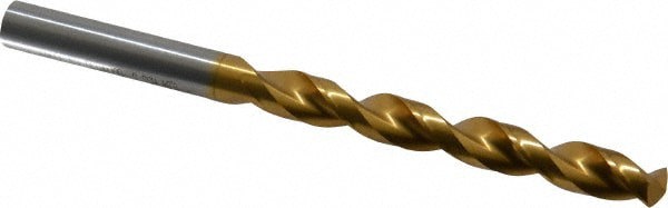 Jobber Length Drill Bit: Letter S, 130 &deg;, High Speed Steel