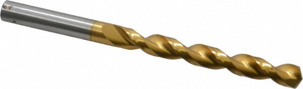 Jobber Length Drill Bit: 8.9 mm Dia, 130 &deg;, High Speed Steel