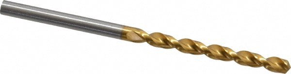 Jobber Length Drill Bit: 3.6 mm Dia, 130 &deg;, Cobalt