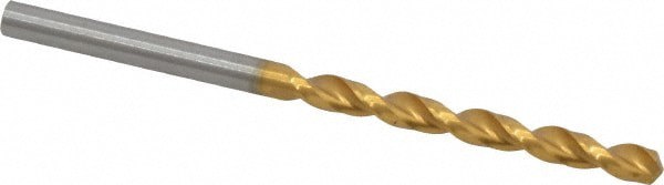 Jobber Length Drill Bit: 4.4 mm Dia, 130 &deg;, Cobalt