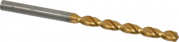Jobber Length Drill Bit: 4.6 mm Dia, 130 &deg;, Cobalt