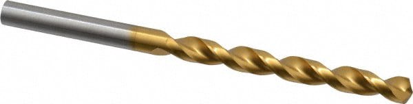 Jobber Length Drill Bit: 6.2 mm Dia, 130 &deg;, Cobalt