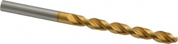 Jobber Length Drill Bit: 6.4 mm Dia, 130 &deg;, Cobalt