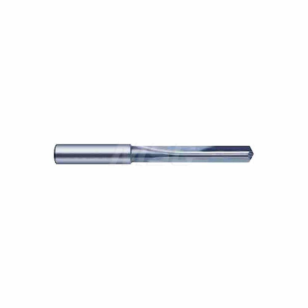 Straight-Flute Drill Bit: 4.10 mm Dia, 120 deg Point, Solid Carbide