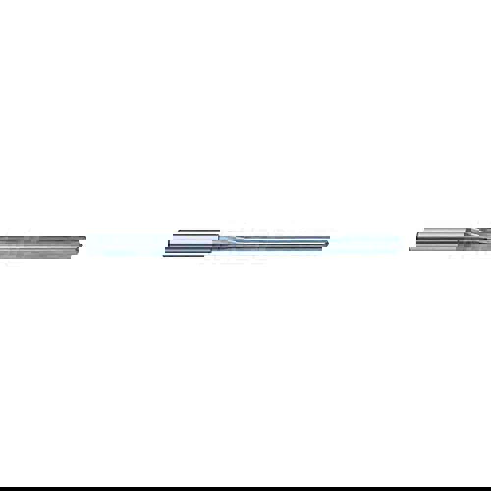 Straight-Flute Drill Bit: 7.5 mm Dia, 120 ° Point, Carbide