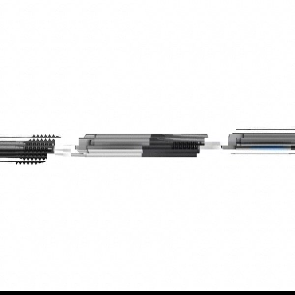 M24x3.00 Modified Bottoming RH 6HX D8/D9 TiCN High Speed Steel 5-Flute Straight Flute Hand Tap