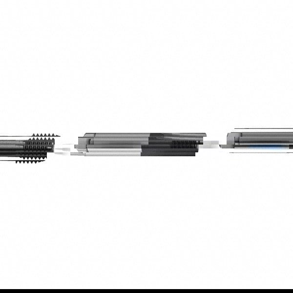 M27x3.00 Modified Bottoming RH 6HX D8/D9 TiCN High Speed Steel 4-Flute Straight Flute Hand Tap