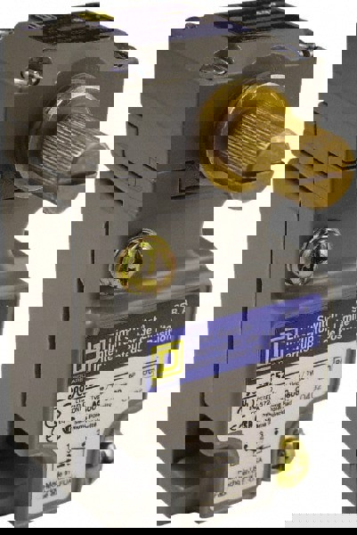 General Purpose Limit Switch: SPDT, NC, Rotary Head, Side