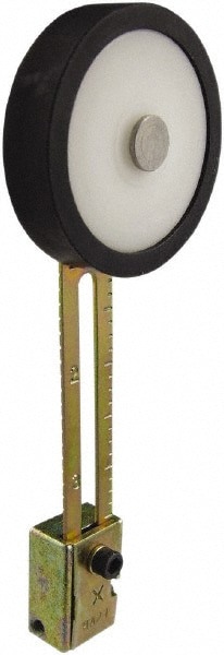 0.88 Inch Long, 1 Inch Diameter, Cast Zinc Body, Limit Switch Adjustable Roller Lever