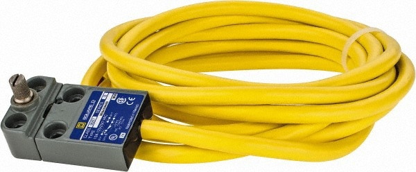 General Purpose Limit Switch: SPDT, NC, Rotary Spring Return, Side