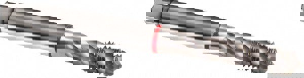 Spiral Flute Tap: M2.5x0.45, Metric, 3 Flute, Modified Bottoming, 6H Class of Fit, Cobalt, Bright/Uncoated Finish