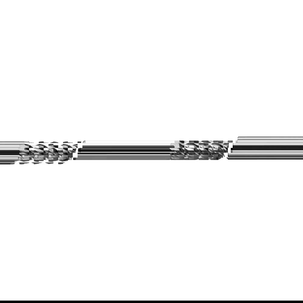 Square End Mill: 3/16'' Dia, 1-1/2'' LOC, 3/16'' Shank Dia, 3'' OAL, 3 Flutes, Solid Carbide